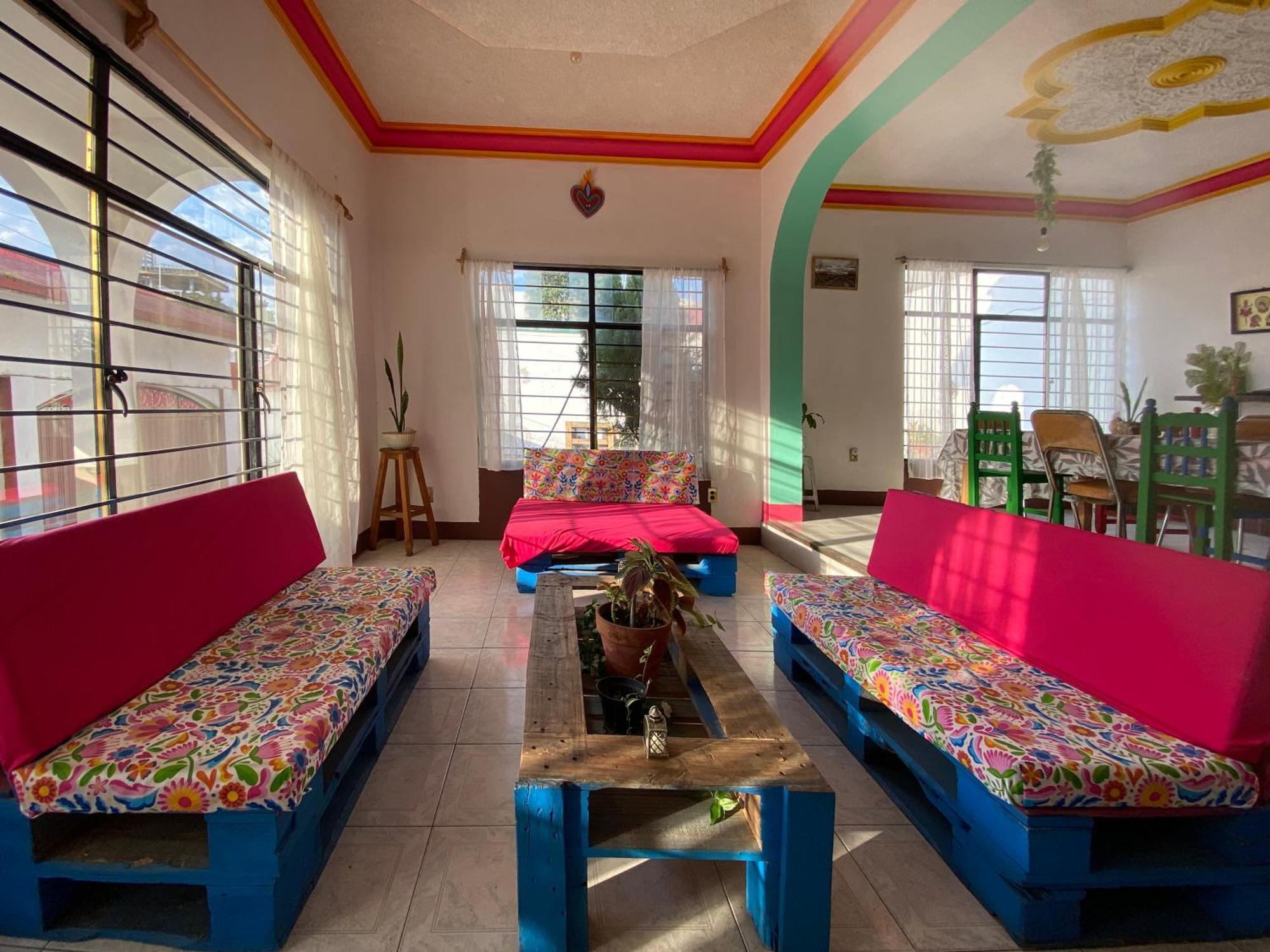 Auberge de jeunesse Casa El Mundo à Oaxaca Extérieur photo